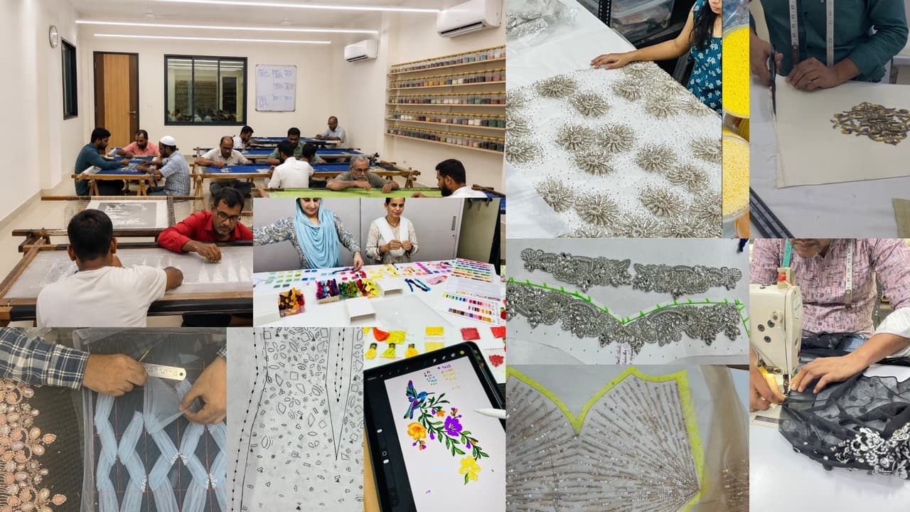 Zardozee handcrafted embroidery services